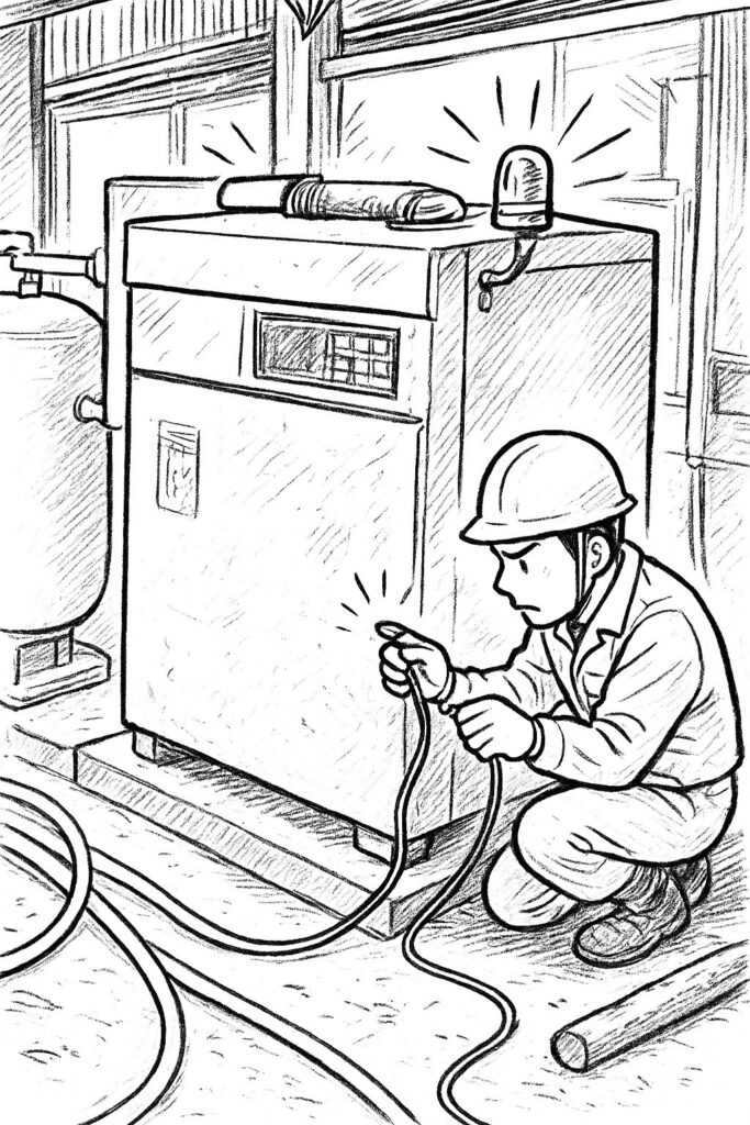 コンプレッサー修理