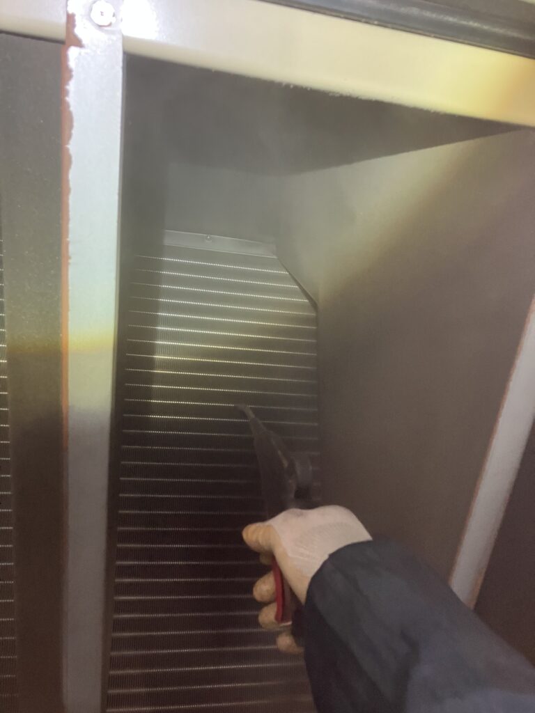 オイルクーラー清掃