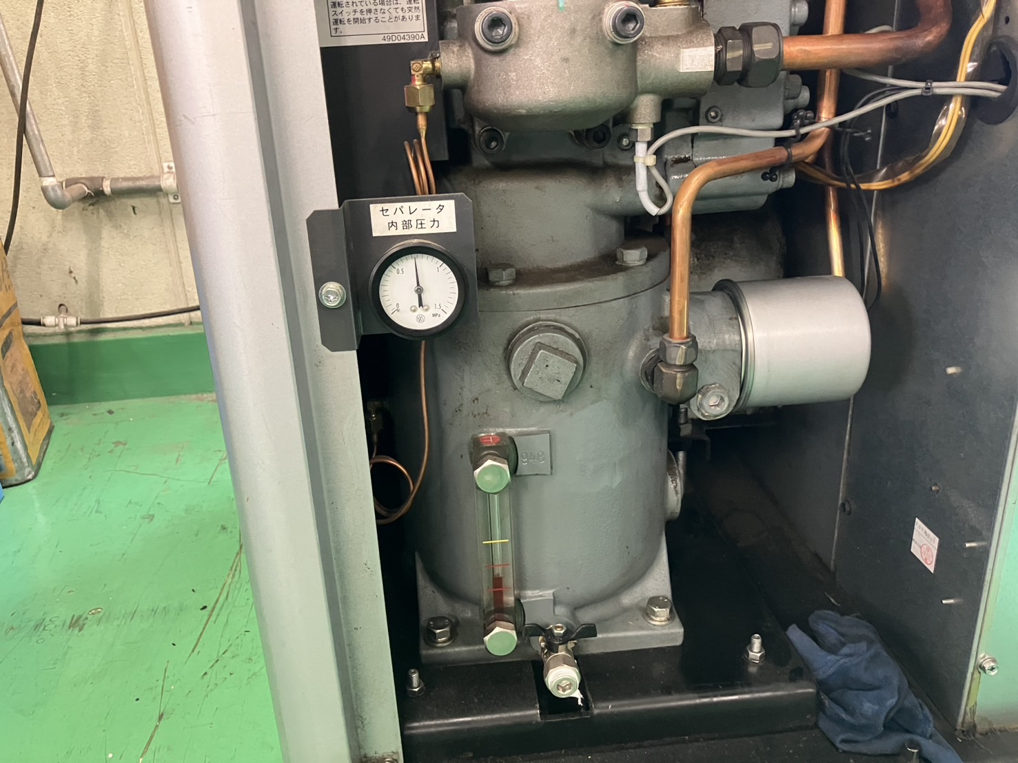 コンプレッサー内部